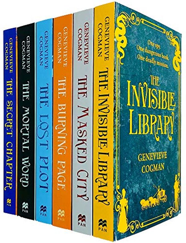 The Invisible Library Series 6 Books Collection Set By Genevieve Cogman 