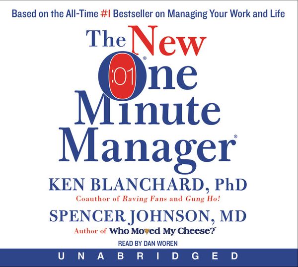 Cover Art for 9780062376268, The New One Minute Manager by Ken Blanchard, Johnson M.d., Spencer