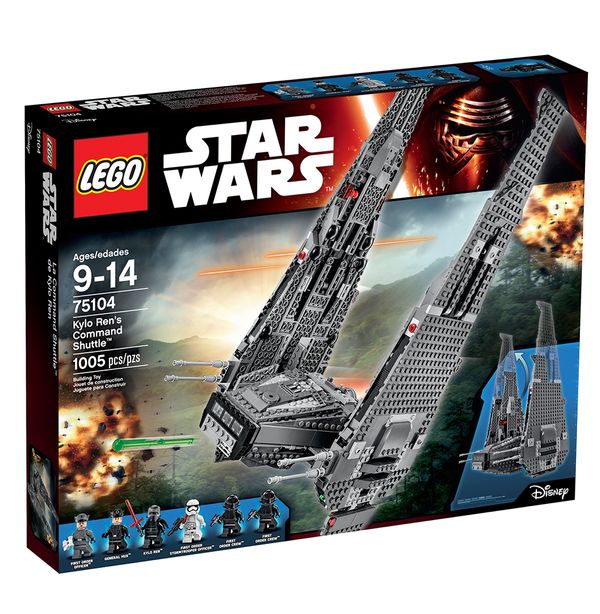 Cover Art for 5702015352642, Kylo Ren's Command Shuttle Set 75104 by LEGO