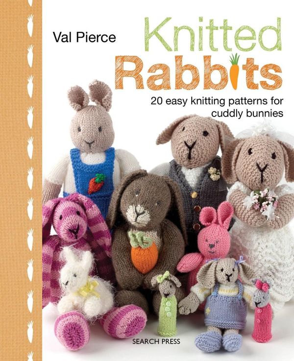 Cover Art for 9781844488674, Knitted Rabbits by Val Pierce