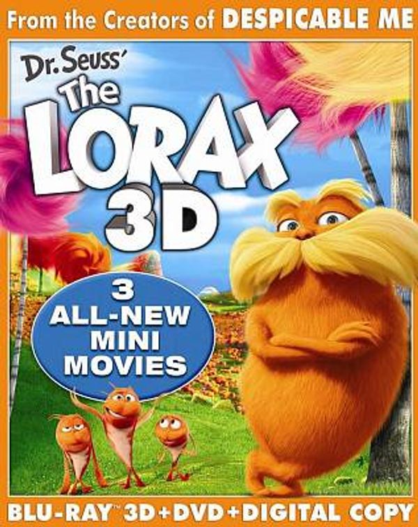 Cover Art for 0025192151446, Dr. Seuss' The Lorax (Blu-ray 3D + Blu-ray + DVD + Digital Copy + UltraViolet) by Unknown