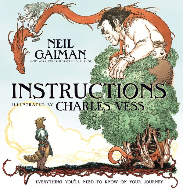Cover Art for 9780061960321, Instructions by Neil Gaiman