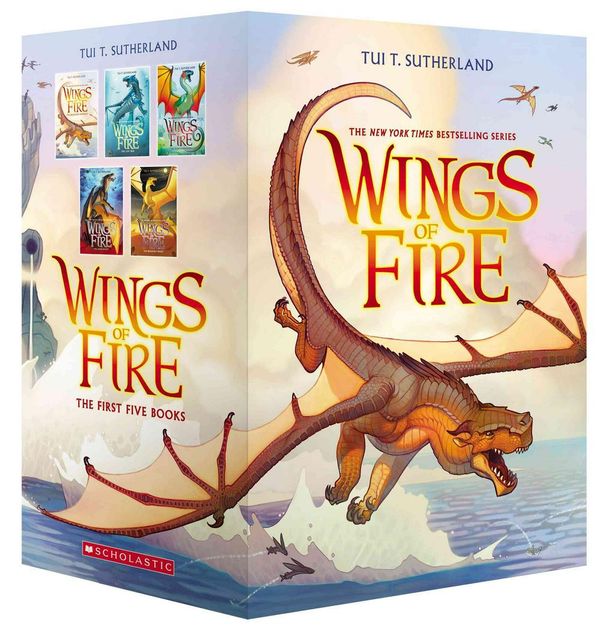 Cover Art for 9780545855723, Wings of Fire Boxset, Books 1-5 (Wings of Fire) by Tui T. Sutherland