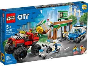 Cover Art for 5702016617795, Police Monster Truck Heist Set 60245 by LEGO