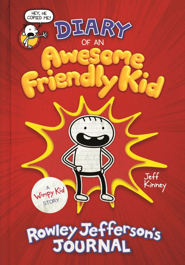 Cover Art for 9781760892531, Diary of an Awesome Friendly Kid: Rowley Jefferson's Journal by Jeff Kinney