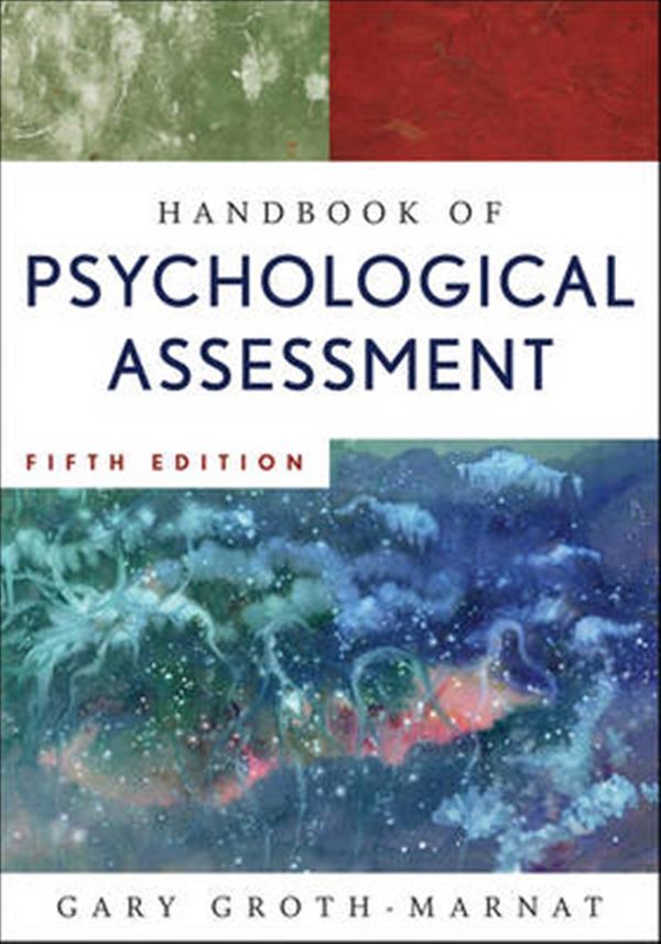 Cover Art for 9780470083581, Handbook of Psychological Assessment by Gary Groth-Marnat