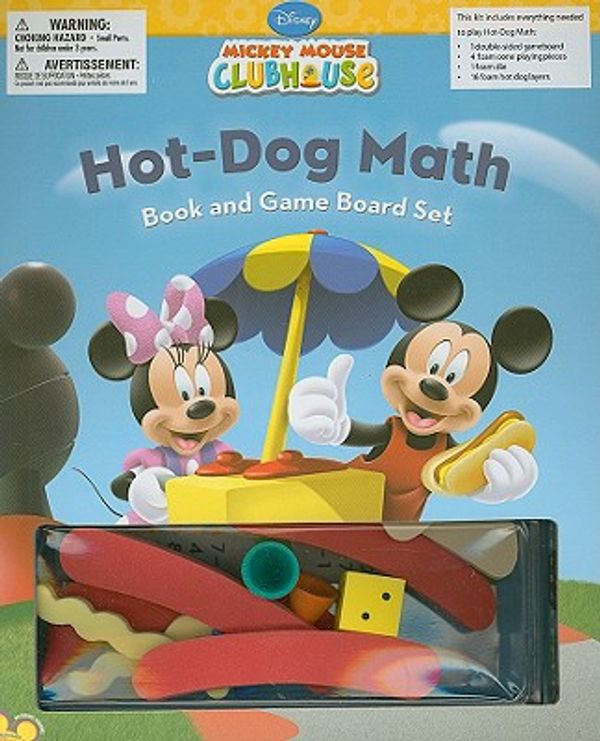 Cover Art for 9781423117605, Hot-Dog Math: Book and Game Board Set [With Dice and Hot Dog Game Pieces and Gameboard and Hot-Dog Math] (Disney Mickey Mouse Clubhouse) by Susan Amerikaner