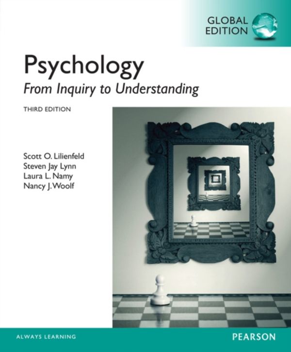 Cover Art for 9781292058849, Psychology: From Inquiry to Understanding, Global Edition by Scott Lilienfeld