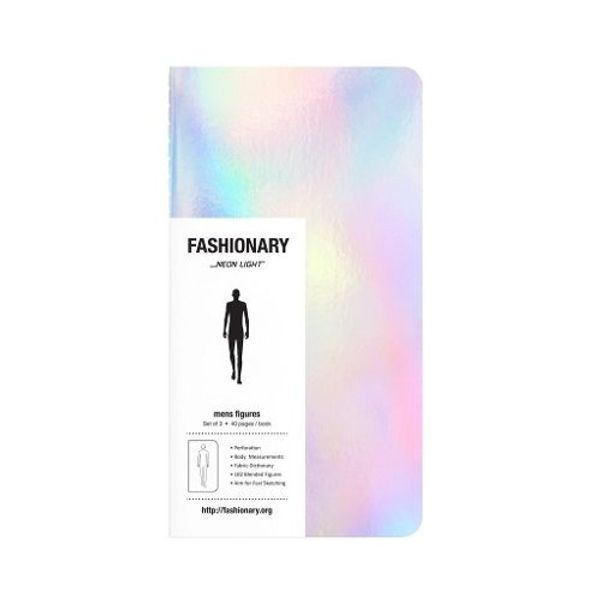 Cover Art for 9789881655004, FASHIONARY NEON LIGHT 3 X MINI SKETCHBOOK (MENS) by Fashionary