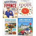 Cover Art for 9789123950393, Rick Stein’s Secret France [Hardcover], Hidden Healing Powers Of Super & Whole Foods, Whole Foods Plant-Based Diet Plan Fresh Start, James Martin's French Adventure [Hardcover] 4 Books Collection Set by Rick Stein, Iota, James Martin