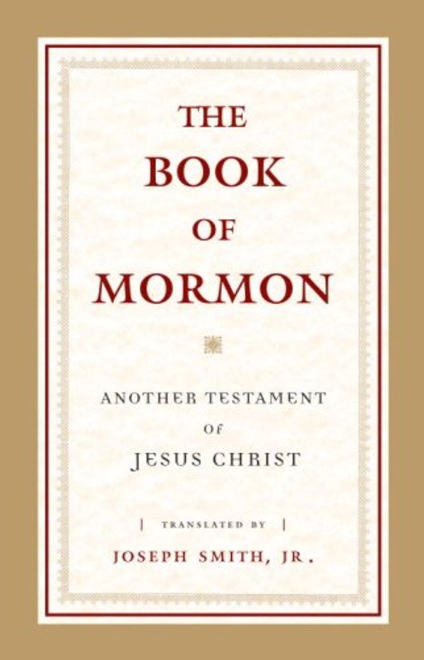 Cover Art for 9780385519472, The Book Of Mormon by Joseph Jr Smith
