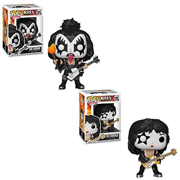 Cover Art for 0842044130721, Funko POP! Rocks: KISS - The Demon and The Starchild by FunKo