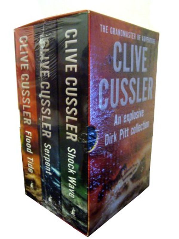 Cover Art for 9781849833981, Clive Cussler 3-Books Collection Box Set (Shock Wave, Serpent, Flood Tide) by Clive Cussler
