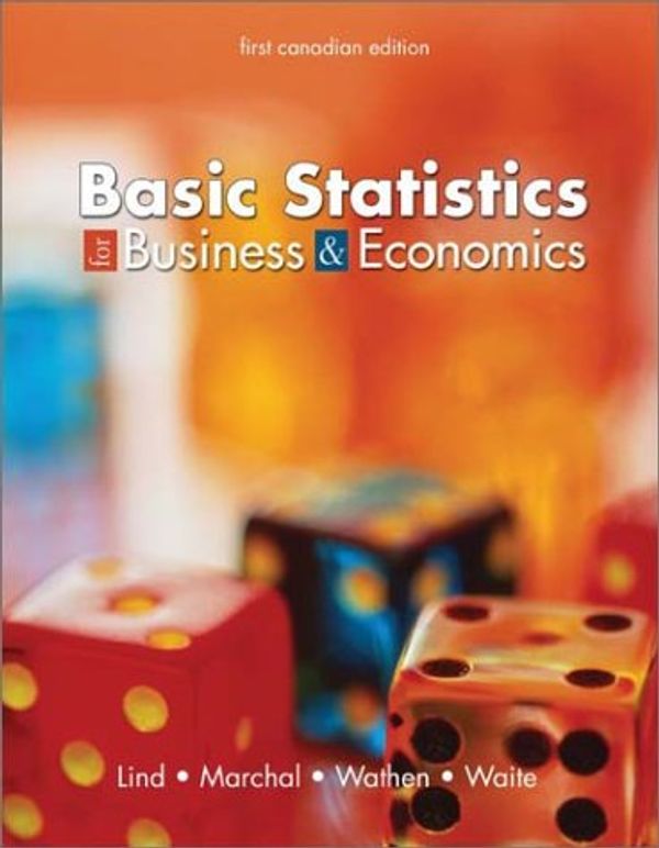 Cover Art for 9780070918658, Basic Statistics for Business and Economics by Lind
