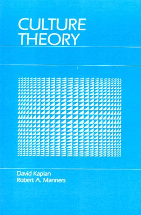 Cover Art for 9780881332223, Culture Theory by David Kaplan