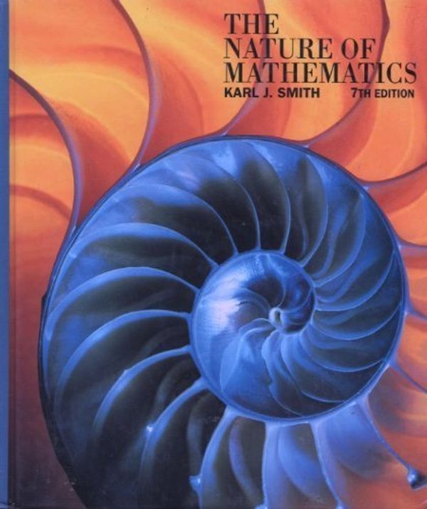 Cover Art for 9780534215644, Nature of Mathematics by Karl Smith