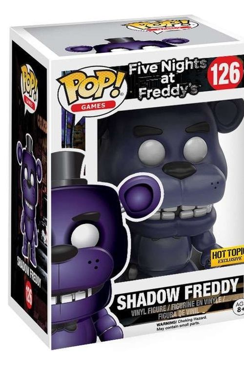 Cover Art for 0889698113403, Funko POP Games Five Nights at Freddy Shadow Freddy #126 Vinyl Figure by Funko