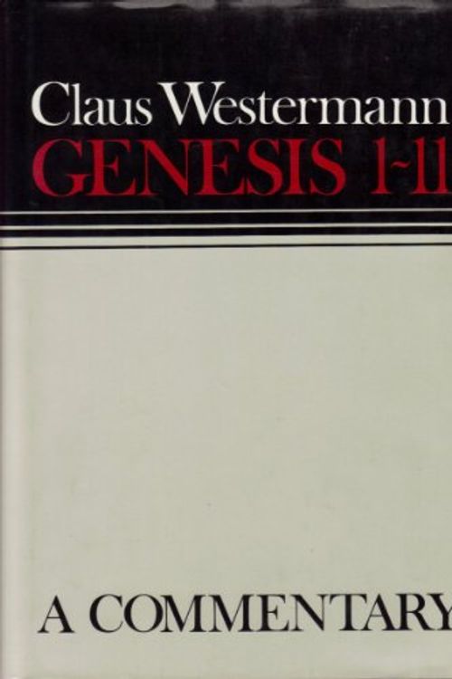 Cover Art for 9780806619620, Genesis 1-11 by Claus Westermann