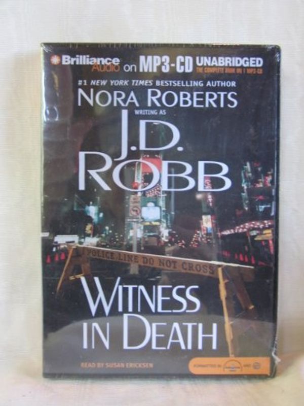 Cover Art for B008DN44SU, Witness in Death by J. D. Robb Unabridged MP3 CD Audiobook (Eve Dallas Series) by J. D. Robb