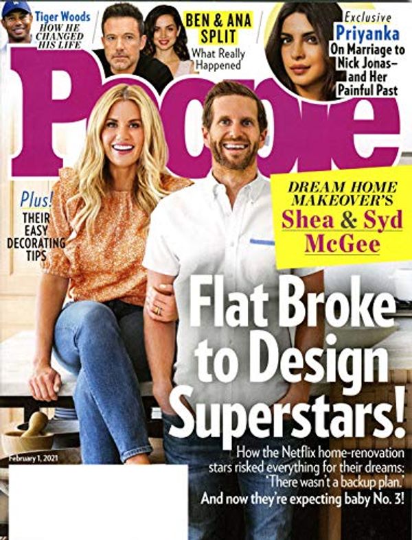 Cover Art for B08TT5FVSM, People Magazine February 1, 2021 | Syd & Shea McGee Flat Broke to Superstars! by Various