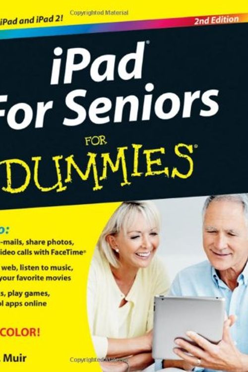 Cover Art for 9781118038277, iPad for Seniors For Dummies by Nancy C. Muir