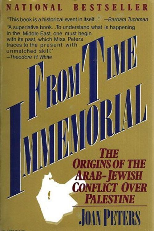 Cover Art for 9780060912888, From Time Immemorial by Joan Peters