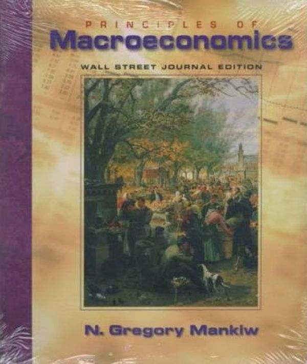 Cover Art for 9780030271489, Principles of Macroeconomics by N. Gregory Mankiw