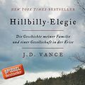Cover Art for 9783550050084, Hillbilly-Elegie: Die Geschichte meiner Familie und einer Gesellschaft in der Krise by J. D. Vance