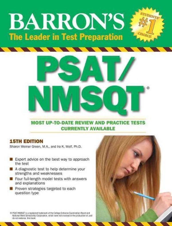 Cover Art for 9780764144349, Barron's PSAT/NMSQT by Sharon Weiner Green  M.A.