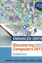 Cover Art for 9781305657465, Enhanced Discovering Computers Essentials 2017 by Misty E. Vermaat, Susan L. Sebok, Steven M. Freund