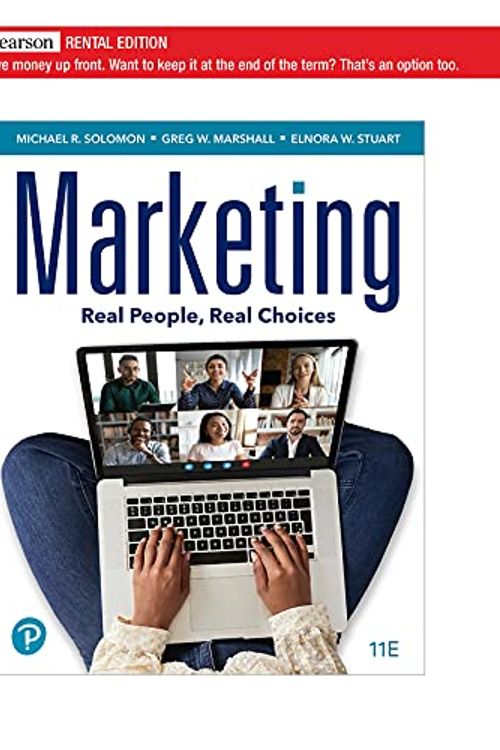Cover Art for 9780136810384, Marketing: Real People, Real Choices [RENTAL EDITION] by Michael R Solomon, Greg W Marshall, Elnora W Stuart