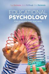 Cover Art for 9780170449274, Educational Psychology for Learning and Teaching by Sue Duchesne, Anne McMaugh, Erin Mackenzie