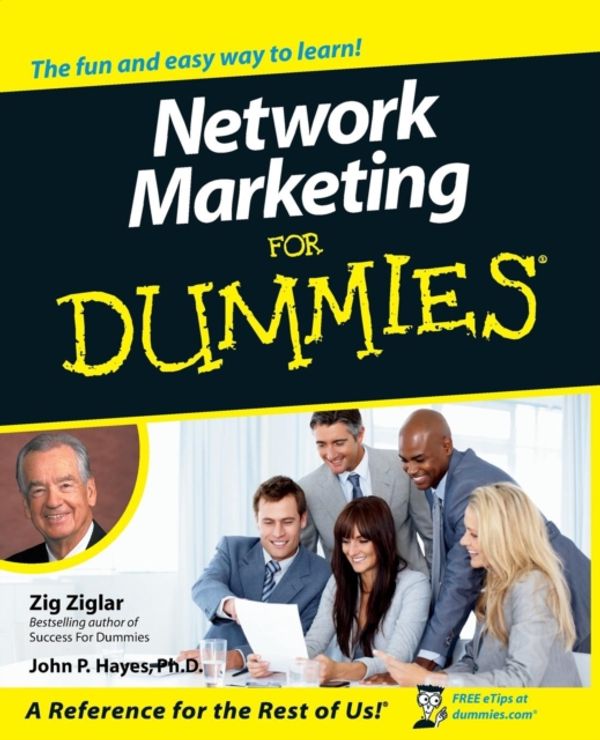 Cover Art for 9780764552922, Network Marketing for Dummies by Zig Ziglar, John P. Hayes
