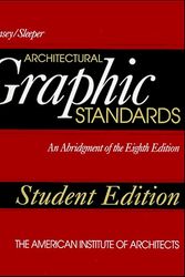 Cover Art for 9780471012849, Architectural Graphic Standards, Student Edition, 8th Edition by Ramsey, Charles George, Sleeper, Harold Reeve