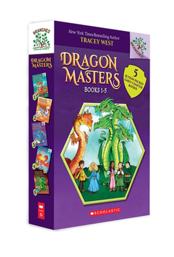 Cover Art for 9781338777260, Dragon Masters, Books 1-5 by Tracey West