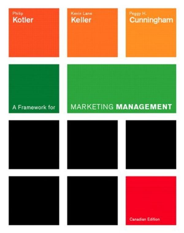 Cover Art for 9780131213456, A Framework for Marketing Management, First Canadian Edition by 