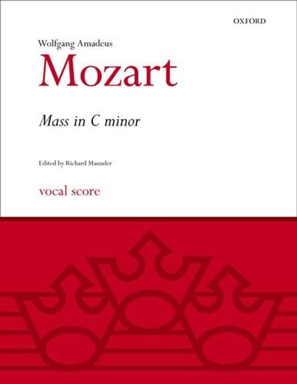 Cover Art for 9780193376144, Mass in C Minor: Vocal Score by Wolfgang Amadeus Mozart