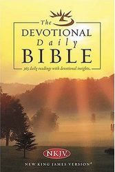 Cover Art for 9780840727916, The Devotional Daily Bible: Arranged in 365 daily readings with devotional insights by Thomas Nelson
