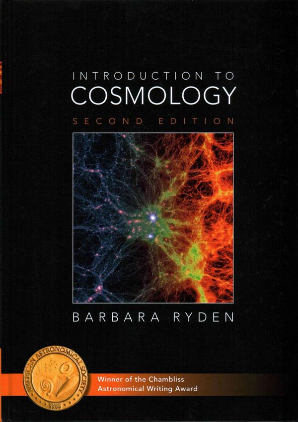 Cover Art for 9781107154834, Introduction to Cosmology by Barbara Ryden