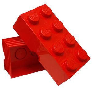 Cover Art for 5706773400409, 8 stud Red Storage Brick Set 5000463 by LEGO Storage