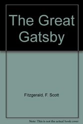 Cover Art for 9780684196473, The Great Gatsby by F. Scott Fitzgerald