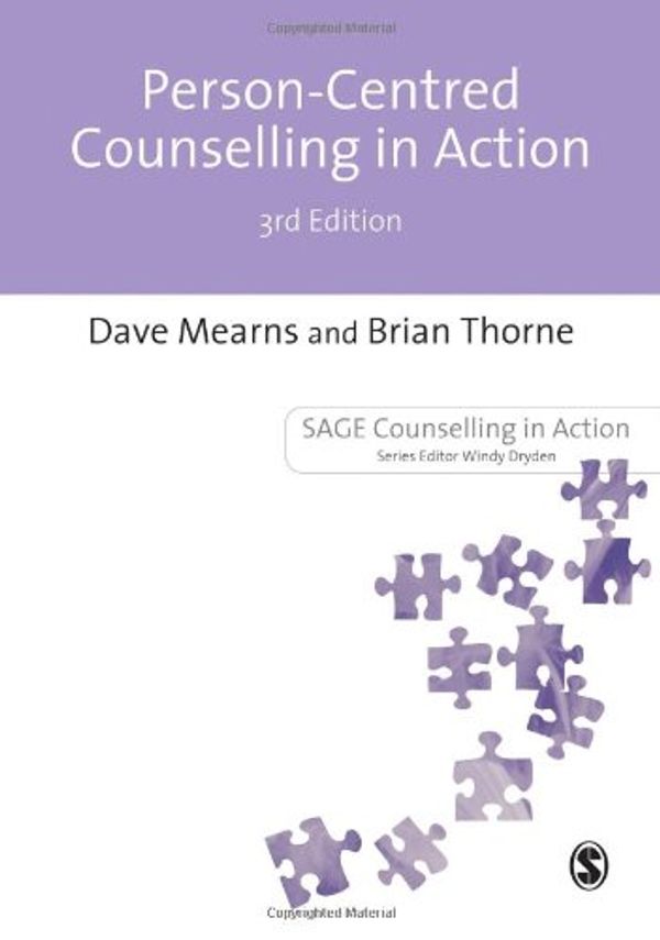 Cover Art for 9781412928540, Person-centred Counselling in Action by Dave Mearns