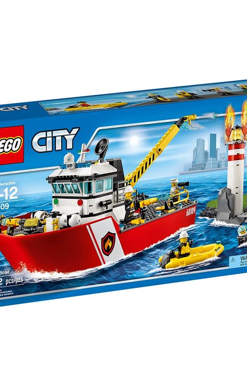 Cover Art for 5702015591881, Fire Boat Set 60109 by LEGO