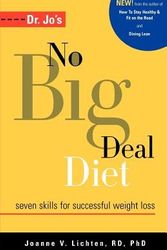 Cover Art for 9781880347454, Dr. Jo's No Big Deal Diet by Joanne V. Lichten, Dr. Jo