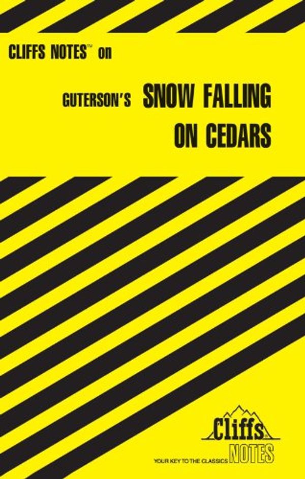 Cover Art for 9780764585678, "Snow Falling on Cedars" by Richard Wasowski