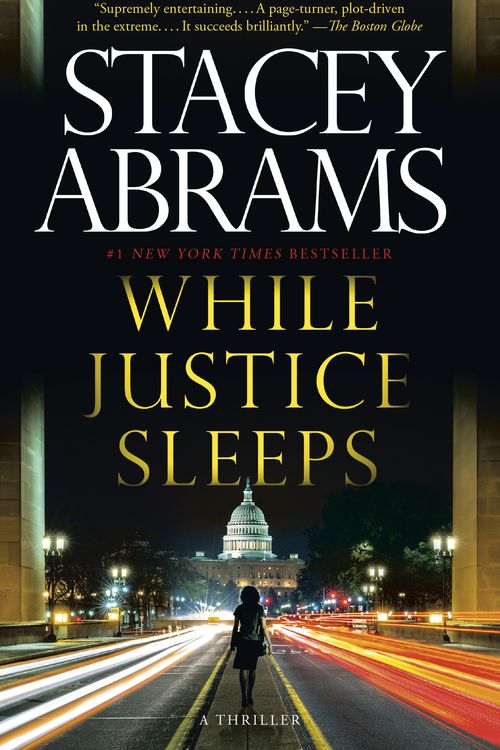 Cover Art for 9780593310939, While Justice Sleeps by Stacey Abrams
