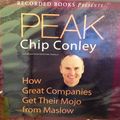 Cover Art for 9781436164207, Peak: How Great Companies Get their Mojo from Maslow by Chip Conley