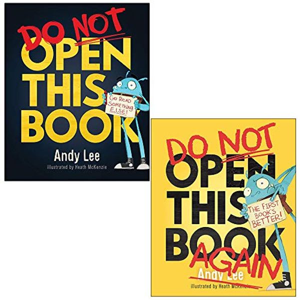Cover Art for 9789123983742, Do Not Open This Book & Do Not Open This Book Again By Andy Lee 2 Books Collection Set by Andy Lee