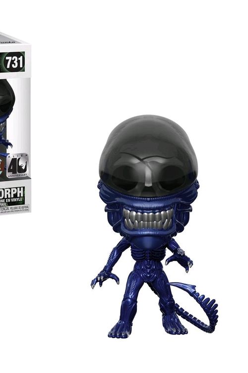 Cover Art for 0889698377508, Funko POP! Movies Alien 40th Anniversary #731 Xenomorph (Blue Metallic - Specialty Series) by FUNKO