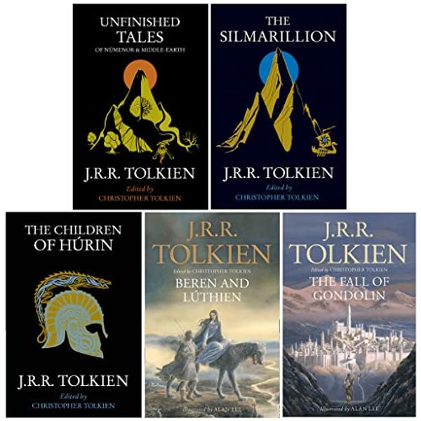 The First Age Of Middle-earth 5 Books Collection Set By J.r.r. Tolkien 